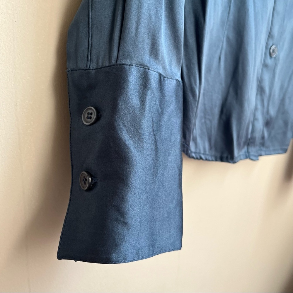 vintage y2k spiegel silk blouse - Picture 5 of 10